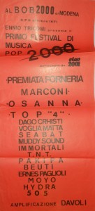 Locandina Bob 2000 Modena