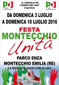 Festa de L'Unità di Montecchio 2016