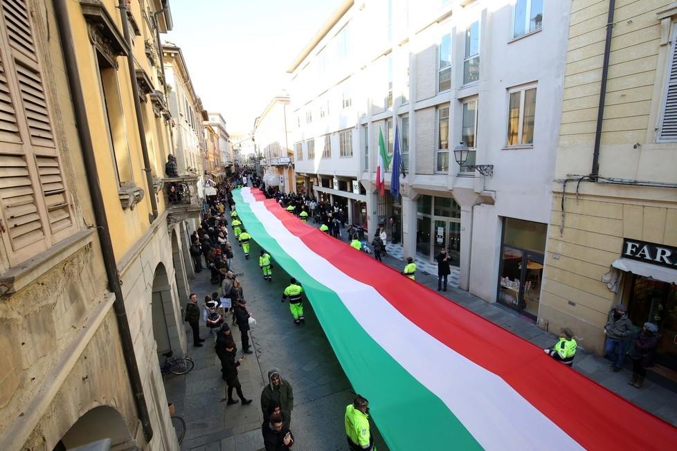 220°anniversario della bandiera Italiana