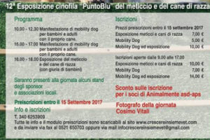 9° mobility dog  Centro Punto Blu Monticelli Terme 