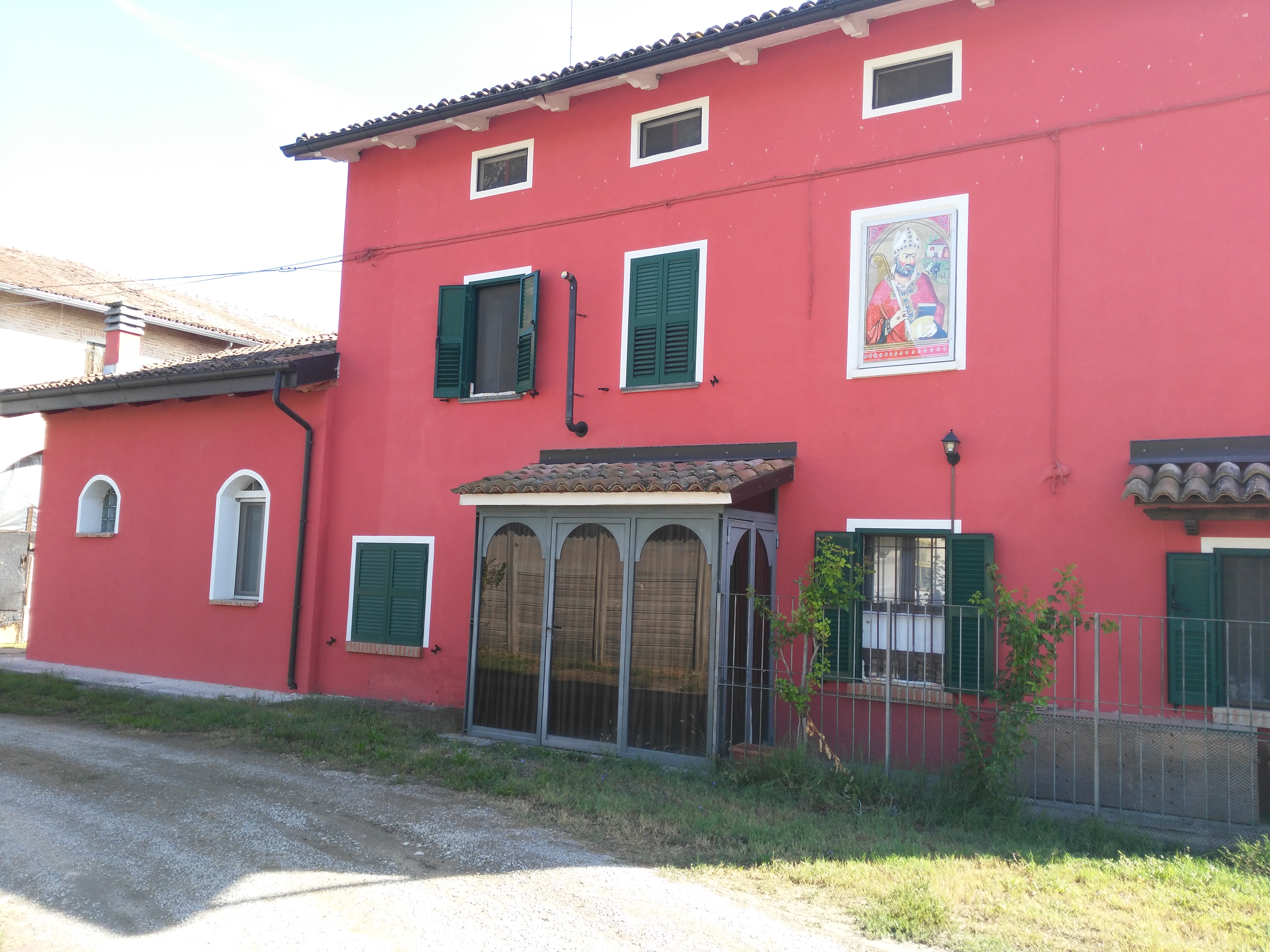 San Geminiano PR primo caseificio di Montechiarugolo Pino Pollara- pittore