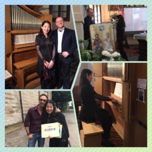 Akiko Kanazawa Organo chiesa San Quintino Montechiarugolo 2019