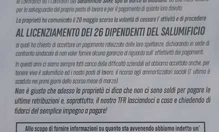 Lettera aperta Salvatore Ambrosino Sa-Re Bibbiano Reggio Emilia