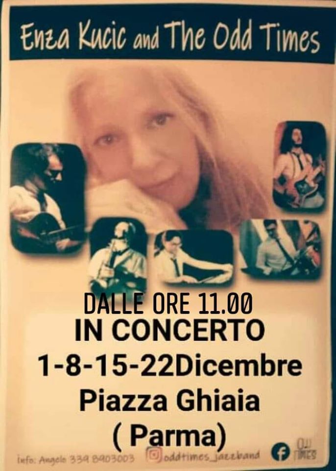 Enza Kucic e Odd Times Jazz Band Nuova band di Parma 2019