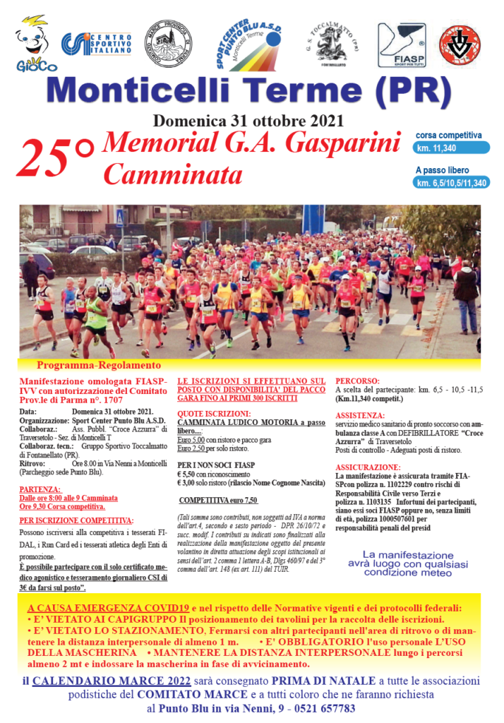 Marica Trofeo memorial Gianangelo Gasparini 2021