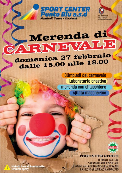 Centro Punto Blu Monticelli Terme CARNEVALE 2022