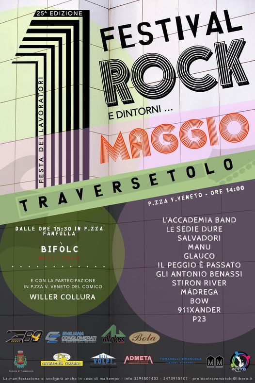 1° Maggio festival Rock Traversetolo 2023