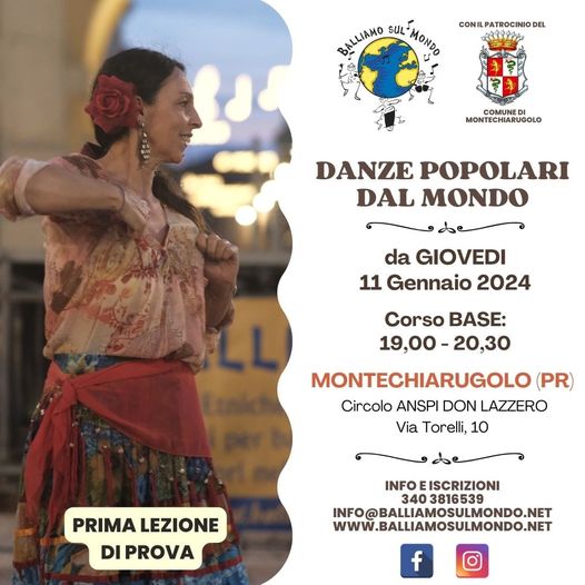 Danze da tutto il mondo a Montechiarugolo