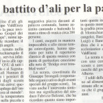 un battito d'ali per la pace