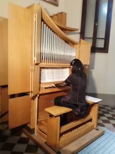 Akiko Kanazawa Organo chiesa San Quintino Montechiarugolo 2019