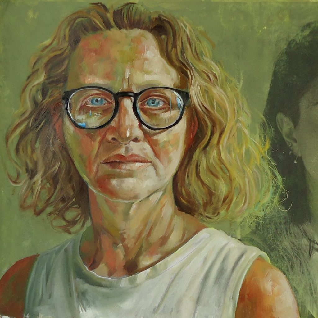 Cristina Davoli "NEGLI OCCHI." opere pittoriche 2021