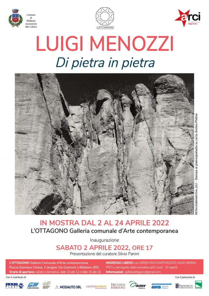 Luigi Menozzi - Di pietra in pietra, L'Ottagono Spazio Espositivo 