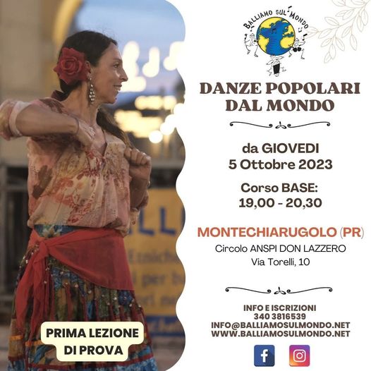 Montechiarugolo, danze popolari dal mondo 2023