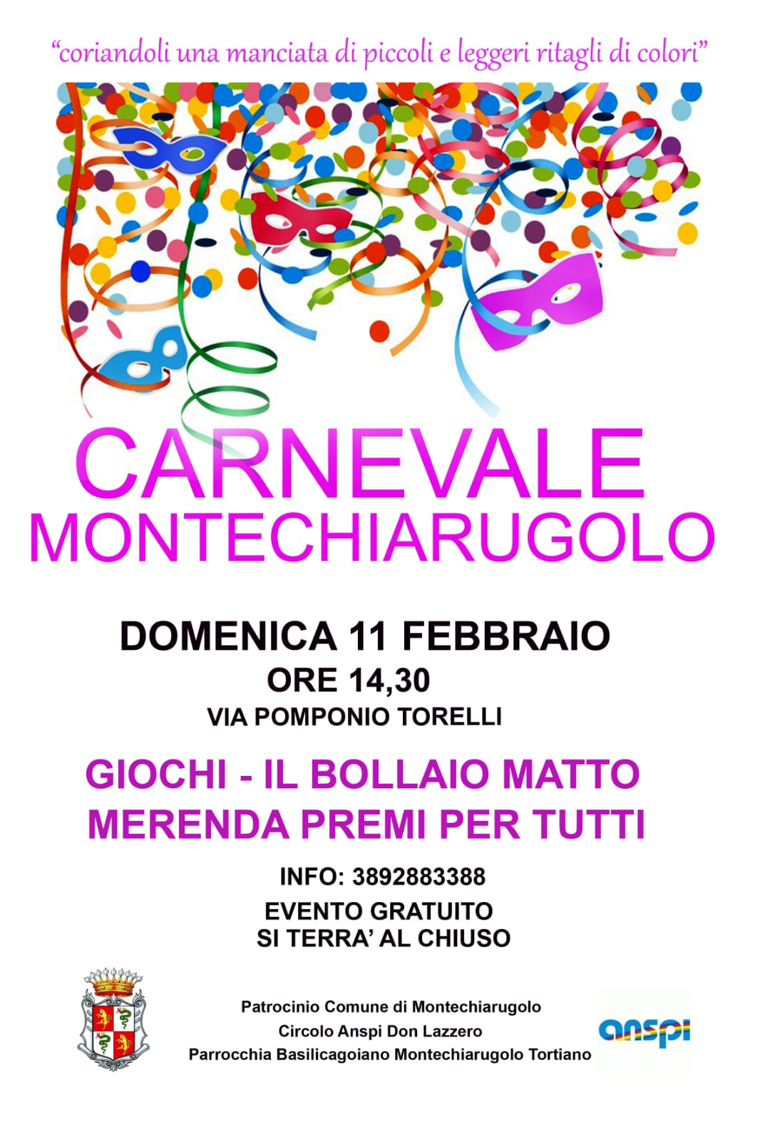 Carnevale a Montechiarugolo 2024