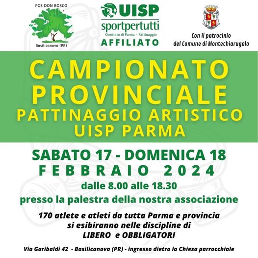 CAMPIONATO PROVINCIALE UISP DI PATTINAGGIO ARTISTICO 2024
